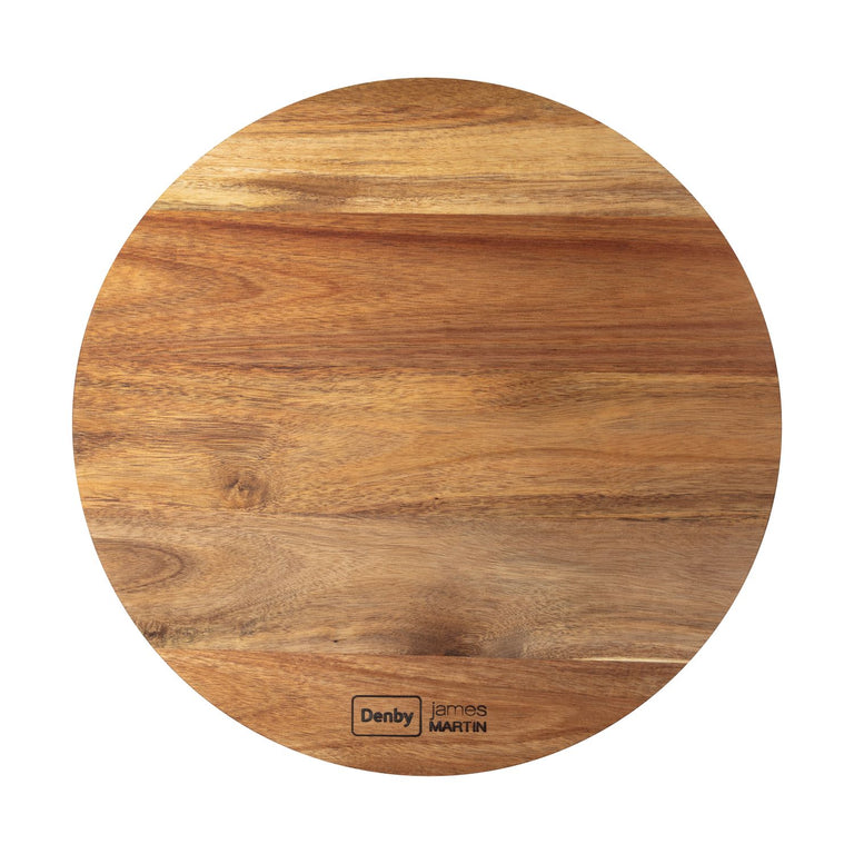 Denby James Martin 5PC Lazy Susan Cheese Board Set