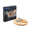 Stylish Pizza Cutter and Wooden Board - Denby James Martin Set