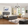 Erica Small Double Bed Grey