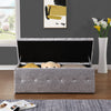 Kandy Crushed Blanket Box Silver