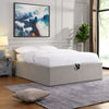 Luxurious Linen Grey Double Bed - Owen Bedframe