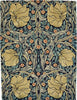 Bring elegance to your living space with this Pimpernel indigo rug 