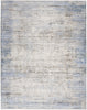 Modern rug in soothing blue and grey hues