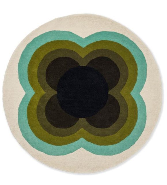 Sunflower oilve rug will add charm to your room