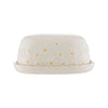 Price & Kensington Daisy Butter Dish on white background
