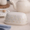 Price & Kensington Daisy Butter Dish on the dinner table