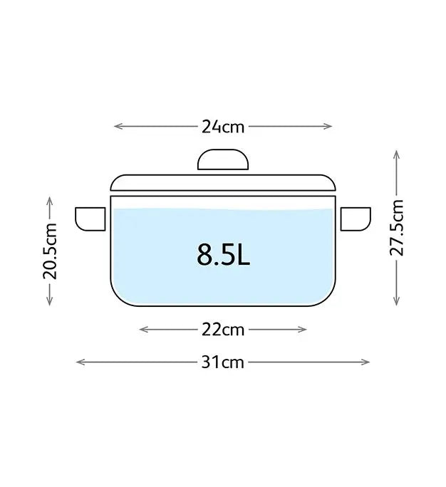 Judge Glass Lid Stockpot 8.5L