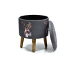 Meg Hawkins Storage Stool Stag