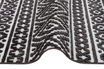 Jazz Rug 03 Grey Black Indoor/Outdoor