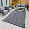 Jazz Rug 03 Grey Black Indoor/Outdoor