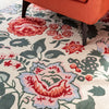 Laura Ashley Wendling Floral Poppy Red Rug