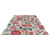 Laura Ashley Wendling Floral Poppy Red Rug