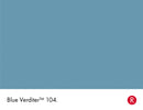 Blue Verditer No.104 colour swatch with name