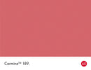 Carmine No.189 colour swatch with name