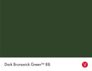 Dark Brunswick Green No.88 colour swatch with name