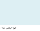 Delicate Blue No.248 colour swatch with name
