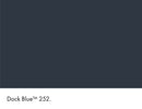 Dock Blue No.252 colour swatch with name