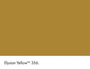 Elysian Yellow No.356 colour swatch with name