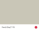 French Grey No.113 colour swatch with name