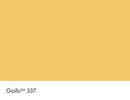 Giallo No.337 colour swatch with name