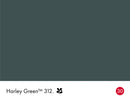 Harley Green No.312 colour swatch with name