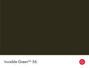 Invisible Green No.56 colour swatch with name