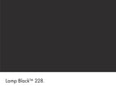 Lamp Black No.228 colour swatch with name