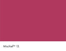Mischief No.13 colour swatch with name