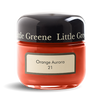 60ml Little Greene sample pot in Orange Aurora