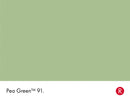 Pea Green No.91 colour swatch with name