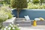 Air Force Blue No.260 by Little Greene, room setting with Mister David No.47