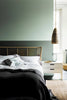 Ambleside No.304 by Little Greene, room setting with Aquamarine No.138
