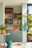 Ambleside No.304 by Little Greene, exterior with Aquamarine No.138 and Pleat No.280