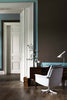 Blue Verditer No.104 by Little Greene, room setting with Sky Blue No.103