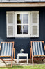 Inox No.224 by Little Greene, room setting with Basalt No.221 and Loft White No.222
