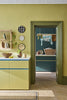 Hillside No.371 by Little Greene, room setting with Boxington No.84 and Rome No.367