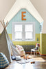 Brighton No.203 by Little Greene, room setting with Pale Lime No.70