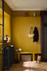 Brûlée No.357 by Little Greene, room setting with Córdoba No.277 and Silent White No.329