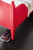 Cape Red No.279 by Little Greene, room setting with Jack Black No.119
