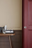Nether Red No.315 by Little Greene, room setting with Castell Pink No.314 and Arras No.316