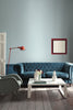Celestial Blue No.101 by Little Greene, room setting with Marine Blue No.95