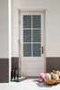 Down No.242 by Little Greene, room setting with Attic II No.144