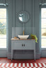 Etruria No.326 by Little Greene, room setting with Bronze Red No.15