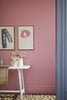 Floss No.349 by Little Greene, room setting with Juniper Ash No.115