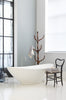 Grey Teal No.226 by Little Greene, room setting with Inox No.224