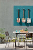 Grey Teal No.226 by Little Greene, room setting with Marine Blue No.95