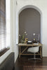 Down No.242 by Little Greene, room setting with Knightsbridge No.215