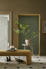 Ambleside No.304 by Little Greene, room setting with Light Bronze Green No.123 and Bassoon No.336