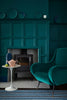 Mid Azure Green No.96 by Little Greene, room setting