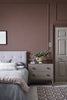 Nether Red No.315 by Little Greene, room setting with French Grey - Dark No.163